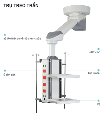 Trụ khí treo trần